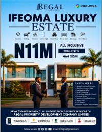 Mixed use Land For Sale Ifite, Awka, Behind Unizik/vip Lady's Awka South Anambra