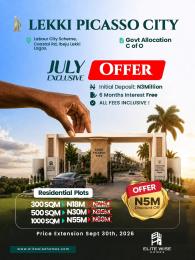 Residential Land For Sale Lekki Picasso City Labour City Scheme Coastal Road Ibeju Lekki Ibeju-Lekki Lagos