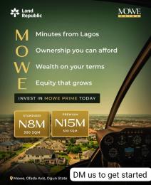 Mixed use Land For Sale Mowe Prime In Mowe Ofada Axis, Ogun State Very Close To 👉 Rccg Redemption Camp 👉 Nasfat Camp 👉 International Breweries 👉 Nestlé Nigeria Factory 👉 Lagos Ibadan Expressway 👉 Major Industrial Hubs 👉 Fast Growing Residential Communities ? Mowe Ogun area 