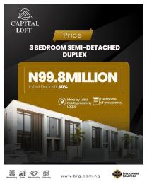 3 bedroom Semi detached Duplex For Sale Idera Eleko Ibeju-Lekki Lagos