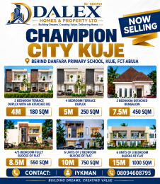 2 bedroom Mixed use Land For Sale Danfara Kuje Abuja Phase 4 
