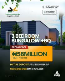 3 bedroom Detached Bungalow For Sale Epe Lagos