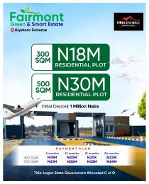 Mixed use Land For Sale Fairmont Green & Smart Estate Opposite Lekki International Airport Eleko Ibeju-Lekki Lagos