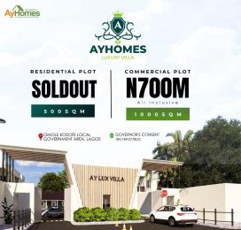 Commercial Land For Sale Ayhomes Luxury Villa, Omole Kosofe Local Government Area Ikeja Lagos