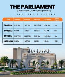 Mixed use Land For Sale The Parliament Estate Along Lekki Epe Expressway Ibeju Lekki Lagos Eleko Ibeju-Lekki Lagos Mixed use Land For Sale The Parliament Estate Along Lekki Epe Expressway Ibeju Lekki Lagos Eleko Ibeju-Lekki Lagos