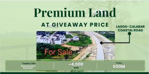 Land For Sale Costal Road Okun Ajah Lagos