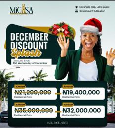 Residential Land For Sale Eleran Igbe Ibeju-Lekki Lagos