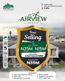 Residential Land For Sale Ayetoro Ibejulekki Behind The International Airport Ibeju-Lekki Lagos