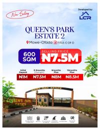 Residential Land For Sale Queen's Park Estate Phase Ii Mowe Ofada Ofada Ogun area 