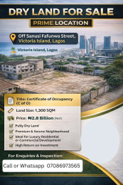 Land For Sale Sanusi Fafenwa Victoria Island Victoria Island Lagos