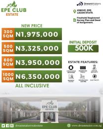 Residential Land For Sale Igboye Epe Epe Club Estate Epe Lagos Residential Land For Sale Igboye Epe Epe Club Estate Epe Lagos