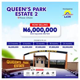 Residential Land For Sale Queens Park Estate, Mowe Ofada Ogun area 