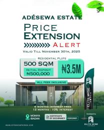 Residential Land For Sale Adesuwa Estate Along Moniya Iseyin Road Ibadan Moniya Ibadan Oyo Residential Land For Sale Adesuwa Estate Along Moniya Iseyin Road Ibadan Moniya Ibadan Oyo