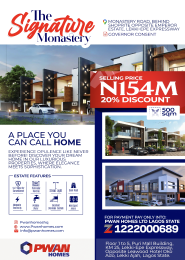 Semi detached Duplex For Sale Monastery Behind Shoprite Opposite Emperor Estate Lekki Epe Expressway Sangotedo Lagos