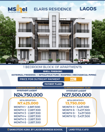 1 bedroom Block Of Flats For Sale In Close Proximity To Lagos Business School Bogije Sangotedo Lagos 1 bedroom Block Of Flats For Sale In Close Proximity To Lagos Business School Bogije Sangotedo Lagos