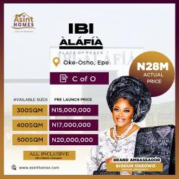 Land For Sale Oke Osho, Ikorodu Road Epe. Lagos Island 