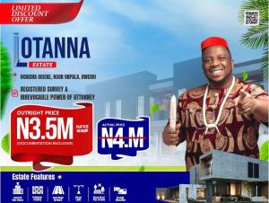 Mixed use Land For Sale Lotanna Estate, Ochicha Obieke, Ngor-Okpala Imo