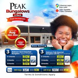 Land For Sale Ibeju Lekki Oribanwa Ibeju-Lekki Lagos