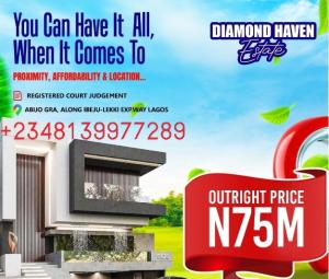 Mixed use Land For Sale Diamond Haven Estate Abijo Ajah Lagos