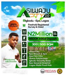 Mixed use Land For Sale Asiwaju City 2.0 Igbodu With Instant Allocation Epe Lagos Mixed use Land For Sale Asiwaju City 2.0 Igbodu With Instant Allocation Epe Lagos