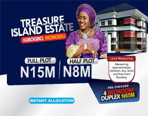 Land For Sale Treasure Island , Baiyeku, Igbogbo Ikorodu Lagos Land For Sale Treasure Island , Baiyeku, Igbogbo Ikorodu Lagos