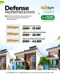 4 bedroom Residential Land For Sale After Ochacho Estate, Defence Properties Estate, Lifecamp Extension, Abuja Life Camp Abuja Phase 3 