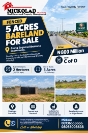 Industrial Land For Sale Along Sagamu/abeokuta Expressway, Trophy Area Sagamu Ogun