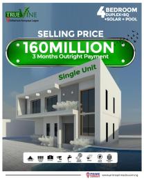 4 bedroom Duplex For Sale True Vine Duplex Oribanwa Awoyaya Ibeju Lekki Awoyaya Ajah Lagos