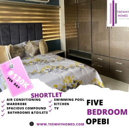 5 bedroom House Short let Opebi Ikeja Lagos