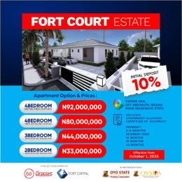 3 bedroom Semi detached Bungalow For Sale Owode Gra, Off Abeokuta/ibadan Express Way Apata Ibadan Oyo