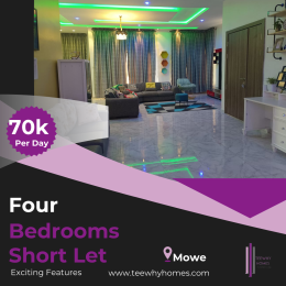 4 bedroom Short Stay Short let Redemption Camp, Mowe Ibafo Lagos Extension Ogun
