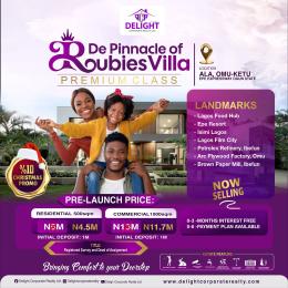 Residential Land For Sale D Pinnacle Of Rubies Estate Ketu Omu Expressway Ijebu Ode Ogun