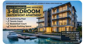 3 bedroom Block Of Flats For Rent Admiralty Road Lekki Phase 1 Lekki Phase 1 Lagos