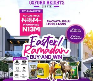 Residential Land For Sale Awoyaya Ajah Lagos