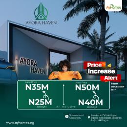 Residential Land For Sale Ayora Haven Estate Iberekodo Off Lekki Epe Beside Eleganza Ibeju Lekki Iberekodo Ibeju-Lekki Lagos