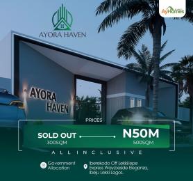 Residential Land For Sale Iberekodo Off Lekki/epe Express Way, Beside Eleganza, Ibeju Lekki Lagos. Ibeju-Lekki Lagos