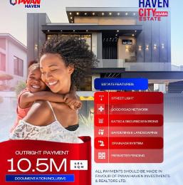 Residential Land For Sale Paved Road And Drainage, Street Lighting, Gated Security, Modern Lascaping Asaba Delta