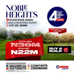 Mixed use Land For Sale Nobel Heights Estate, Anwai Road, Asaba Asaba Delta