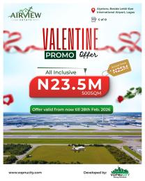 Residential Land For Sale Lekki Airport, Alaro City. Ibeju-Lekki Lagos