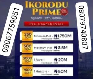 Residential Land For Sale Ikorodu Lagos