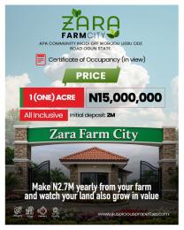 Commercial Land For Sale Zara Farm City, Apa Egbede Community, Imodi Ijasi, Ikorodu/ijebu Ode Road, Ijebu Ode Ogun