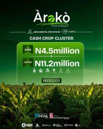 Commercial Land For Sale Aroko Farm & Resort, Ado Awaye Oyo 