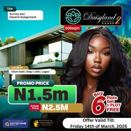 Residential Land For Sale Okun Iseki Ibeju-Lekki Lagos