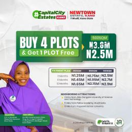 Land For Sale Newtown Estate, Near Aliko Dangote University Wudil Town Kano Area 