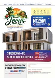 3 bedroom Detached Duplex For Sale Eleko Ibeju-Lekki Lagos