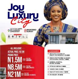 Residential Land For Sale Bealoath College Of Health Technology, Grace Polytechnic And Idowa Vocational Center, General Hospital Idowa, Epe Lagos