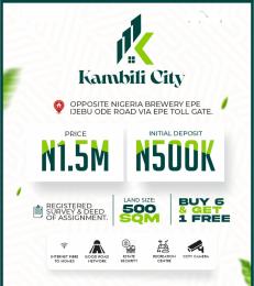 Residential Land For Sale Buy 6plots Get 1plot Free At Kambili City Estate Opposite Nigeria Brewery Epe Ijebu Ode Road Via Epe Toll Gate Epe Lagos Residential Land For Sale Buy 6plots Get 1plot Free At Kambili City Estate Opposite Nigeria Brewery Epe Ijebu Ode Road Via Epe Toll Gate Epe Lagos