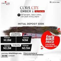 Land For Sale Coral City Ember Estate Elerangbe Ibeju Lekki Lagos Eleran Igbe Ibeju-Lekki Lagos Land For Sale Coral City Ember Estate Elerangbe Ibeju Lekki Lagos Eleran Igbe Ibeju-Lekki Lagos
