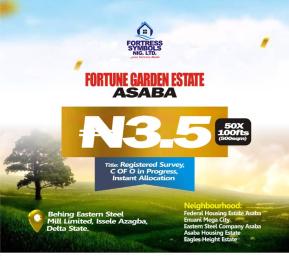 Residential Land For Sale Fortune Garden Estate Issele Azagba Asaba Asaba Delta Residential Land For Sale Fortune Garden Estate Issele Azagba Asaba Asaba Delta