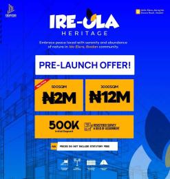Residential Land For Sale Ire Ola Heritage Estate Located At Ido Elere Ibadan Oyo Residential Land For Sale Ire Ola Heritage Estate Located At Ido Elere Ibadan Oyo